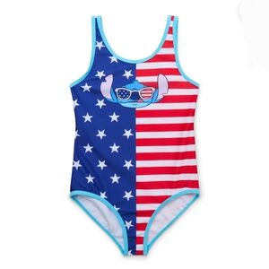 B1G1@50%Off- Disney Stitch Girls Swimsuit, 1-Piece